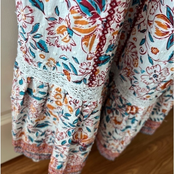 NWT Poupette St. Barth Carine Printed Maxi Dress - Picture 12 of 16